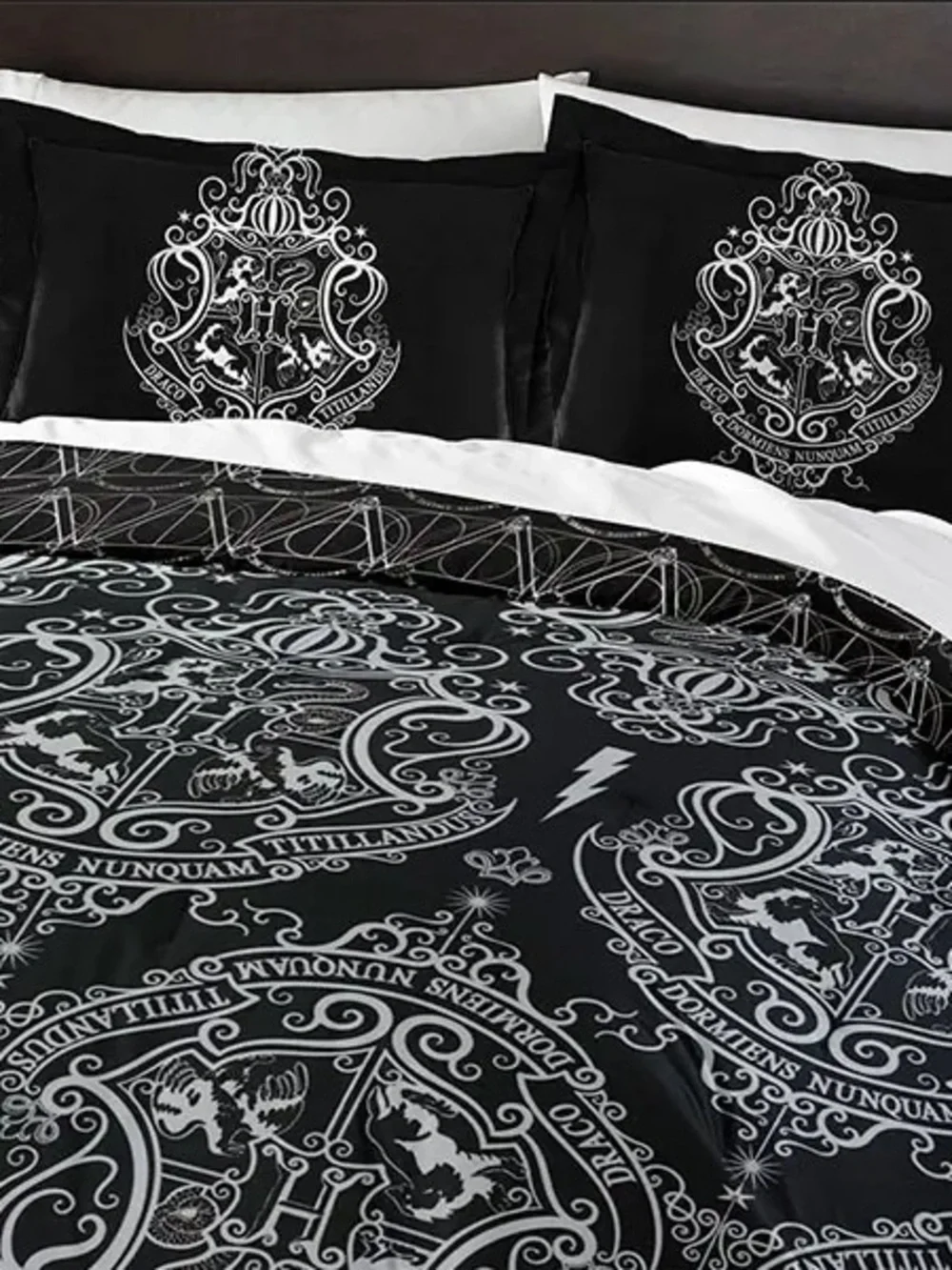 Harry Potter Reversible KING Duvet Cover Sham Set